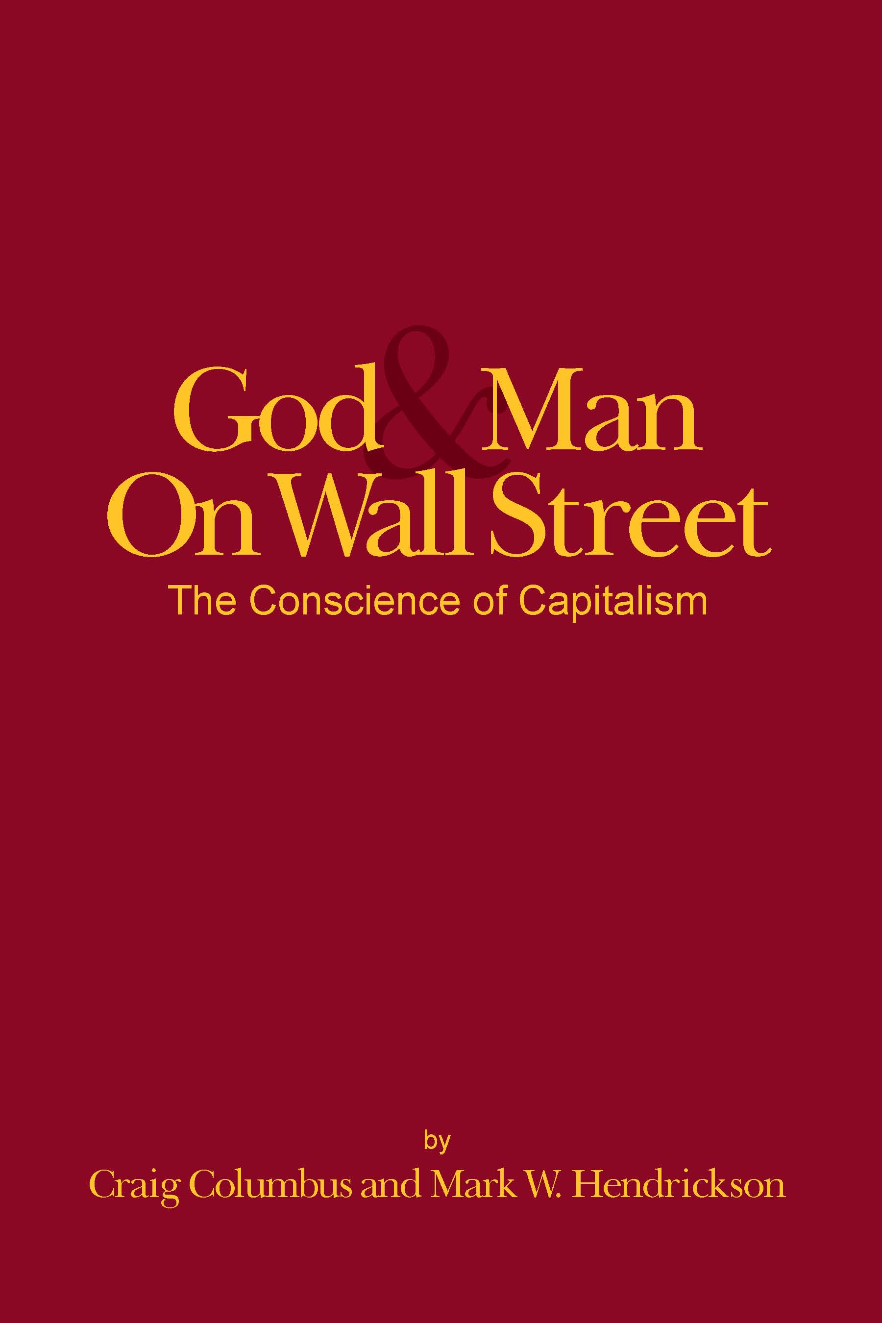 Cover of God and Man on Wall Street, The Conscience of Capitalism